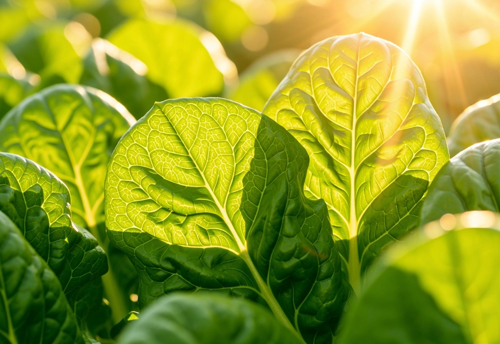 Green leaf texture